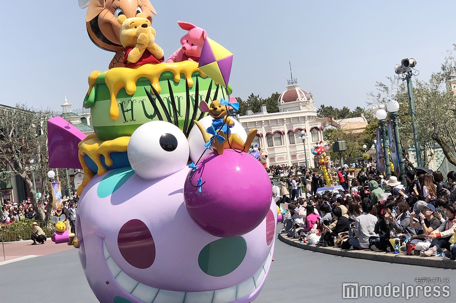 プーさん、ピグレット／パレード「ドリーミング・アップ！」（C）モデルプレス（C）Disney