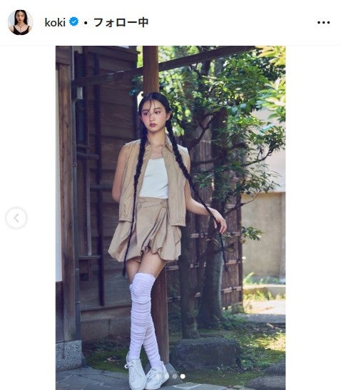 Koki, Instagramより