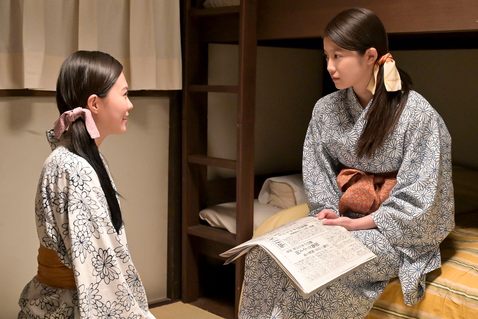 志田彩良、今田美桜「あんぱん」第30話（C）NHK