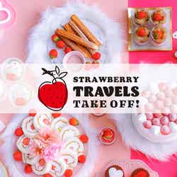 スーパースイーツビュッフェ2025 ~ホテルでいちご狩り~ STRAWBERRY TRAVELS “TAKE OFF”!/提供画像