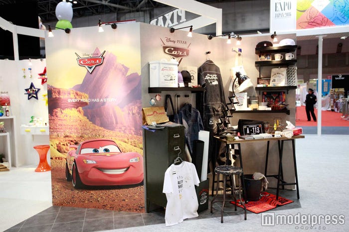『カーズ』のブース(C)Disney/Pixar