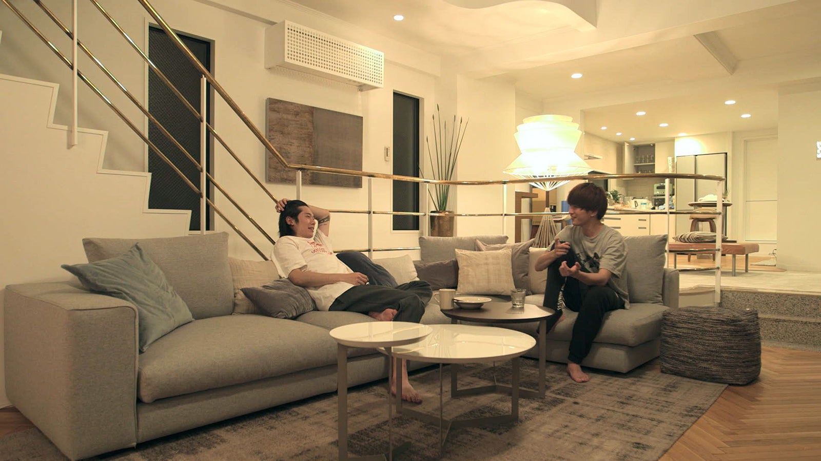 翔平、流佳「TERRACE HOUSE TOKYO 2019-2020」4th WEEK（C）フジテレビ／イースト・エンタテインメント