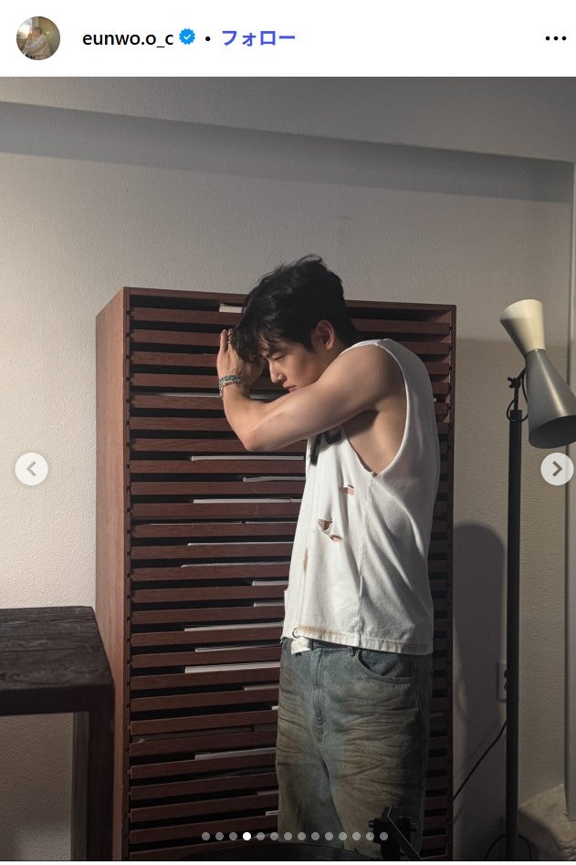 チャウヌInstagramより