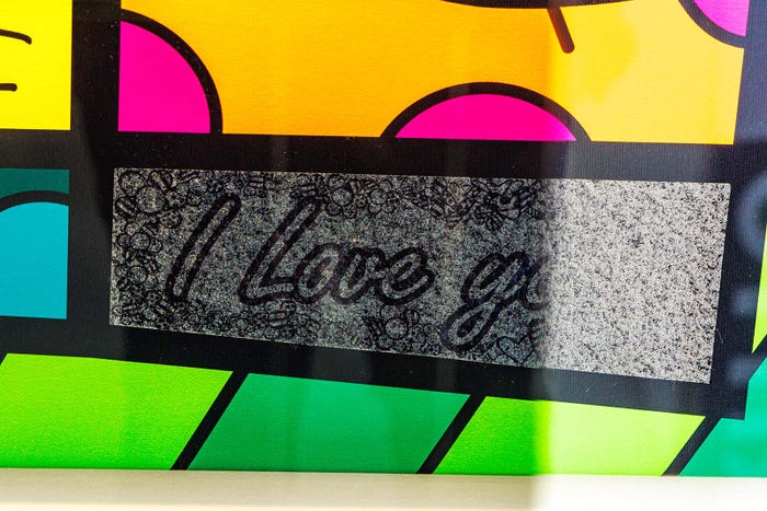 「Be happy!ロメロ ブリット来日展」の様子(提供写真)