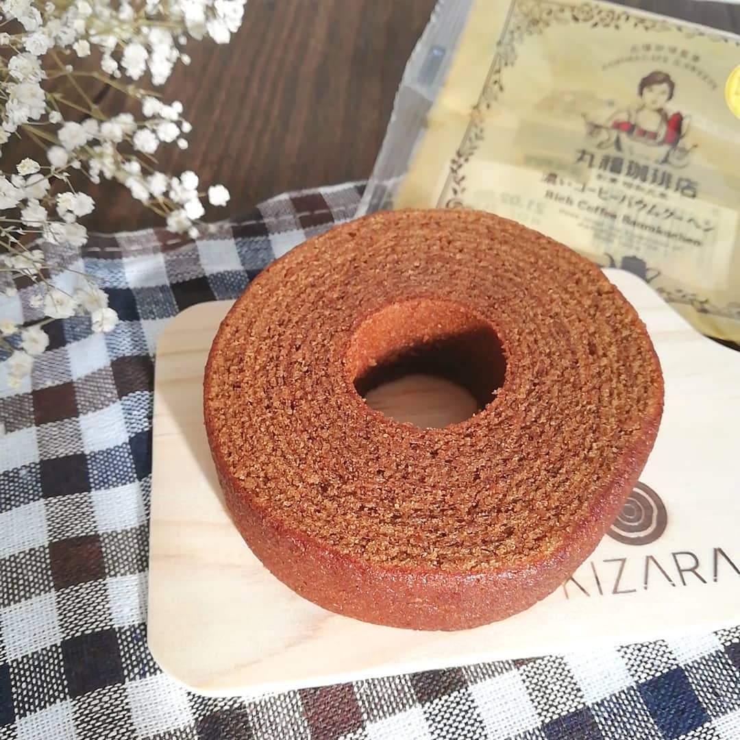 濃いコーヒーバウムクーヘン