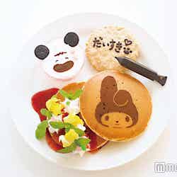 マイメロディ◇(=◇はハート)ふわふわお絵かきパンケーキ¥1,280/画像提供:講談社