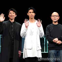 （左から）篠井英介、橋本良亮、鈴木勝秀 （C）モデルプレス