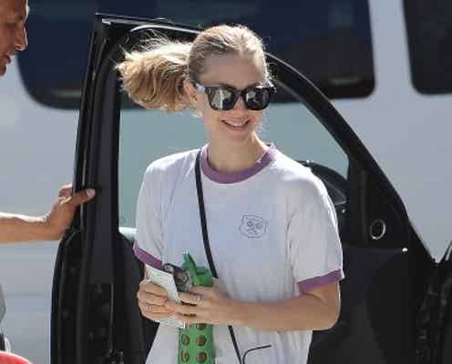 アマンダ・サイフリッド、破局報道の翌日に笑顔