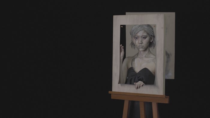 宮脇咲良・WEBムービー 「絵画に隠されたヒミツ」(提供写真)