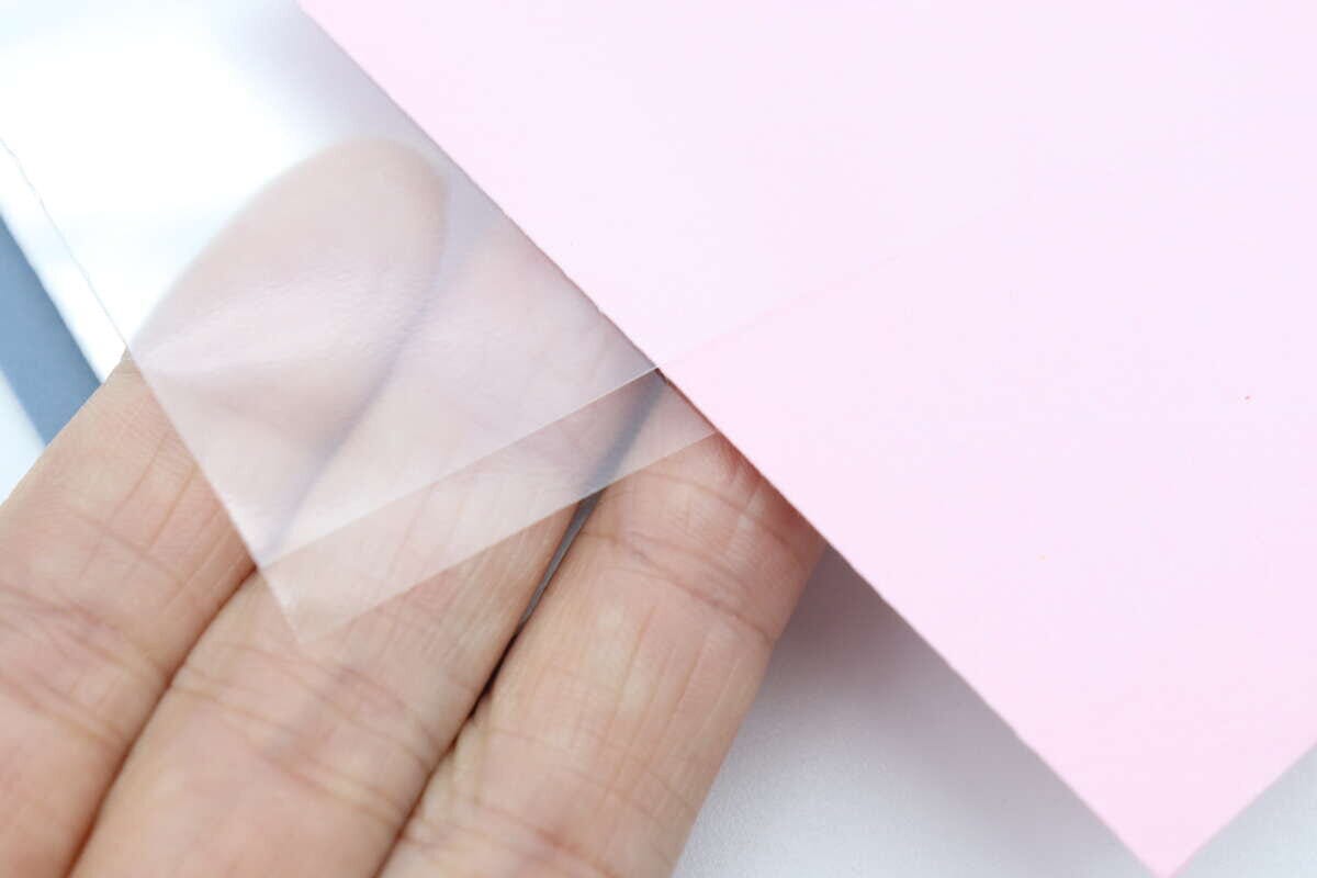 360度折り返せるファイル（A4、BL）　ポケット