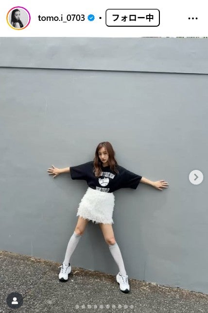 板野友美Instagramより