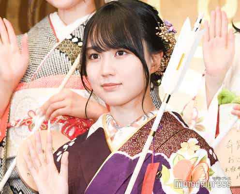 乃木坂46賀喜遥香、振袖選びでの奇跡明かす「運命だと思った」先輩への憧れも語る