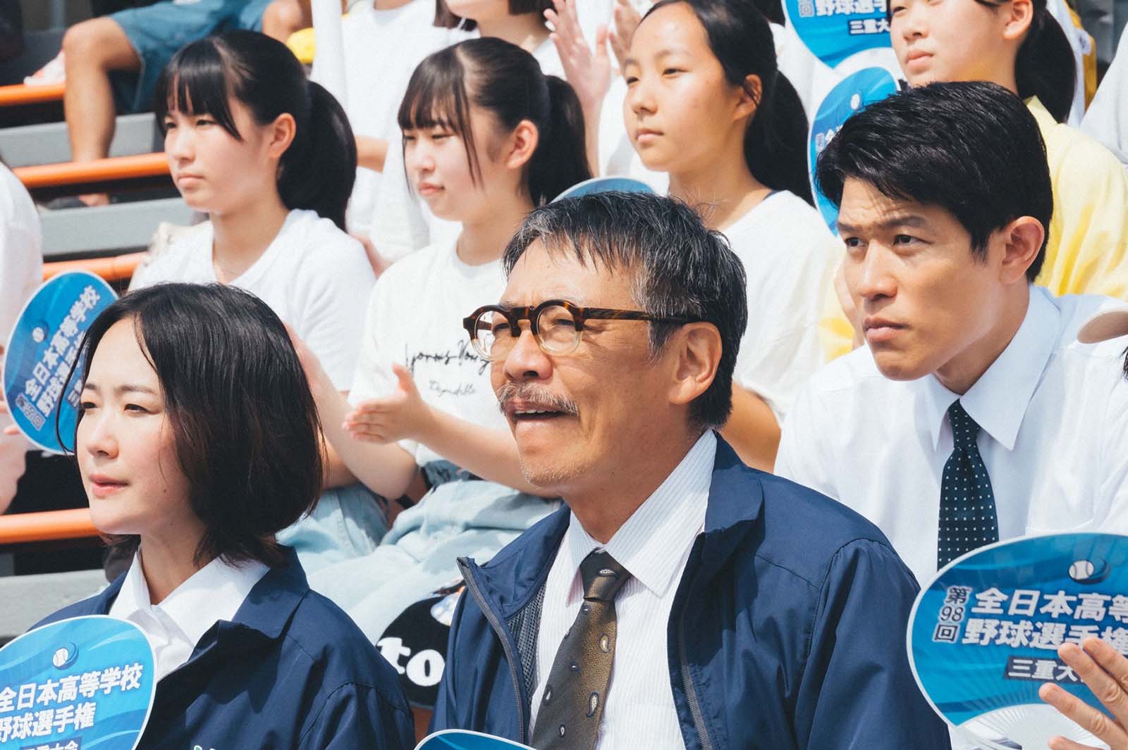 （左から）黒木華、生瀬勝久、鈴木亮平「下剋上球児」第3話より（C）TBSスパークル／TBS 撮影：ENO