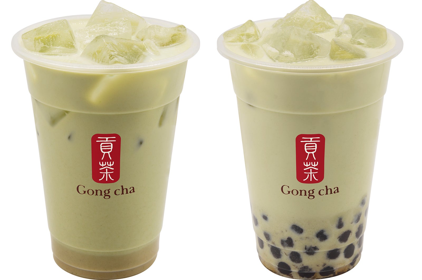 玄米茶 ミルクティー／タピオカ（＋￥70）／画像提供：ゴンチャ ジャパン
