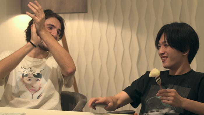 ジュゼッペ、流佳「TERRACE HOUSE TOKYO 2019-2020」17th WEEK (C)フジテレビ/イースト・エンタテインメント