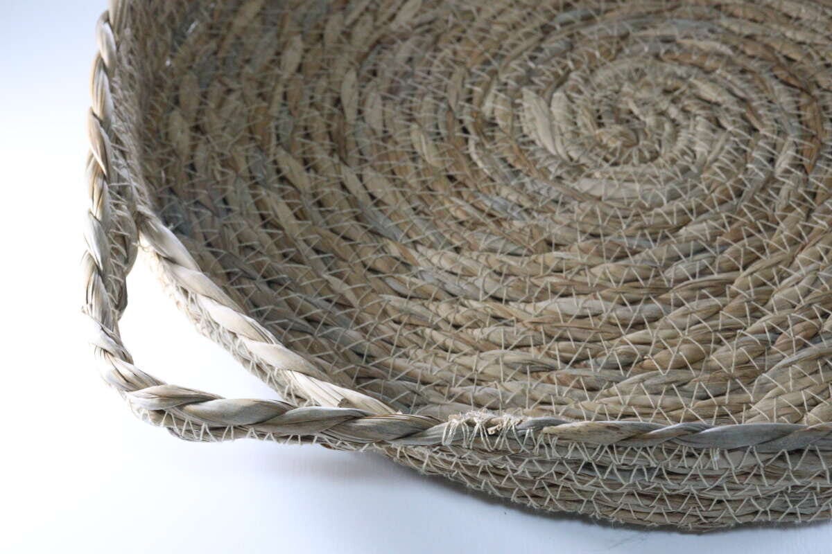 ダイソー　水草バスケット（丸型）　持ち手