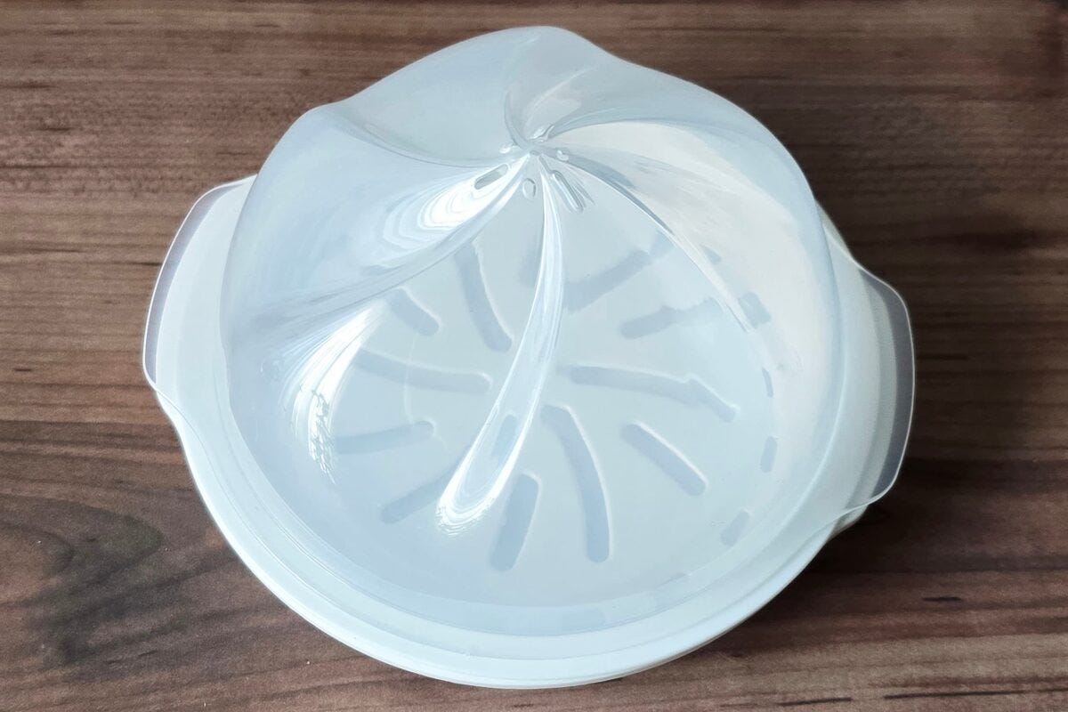 肉まん専用レンジ調理器・中身