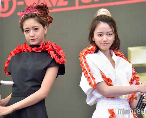 みちょぱ&山本舞香「スター・ウォーズ」風特注ドレスでランウェイ 豪華な仕掛けに驚き