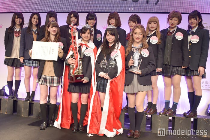 昨年度「女子高生ミスコン」の様子 (C)モデルプレス