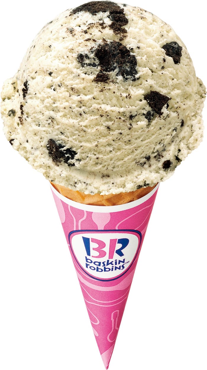 クッキーアンドクリーム/画像提供:B-R サーティワン アイスクリーム