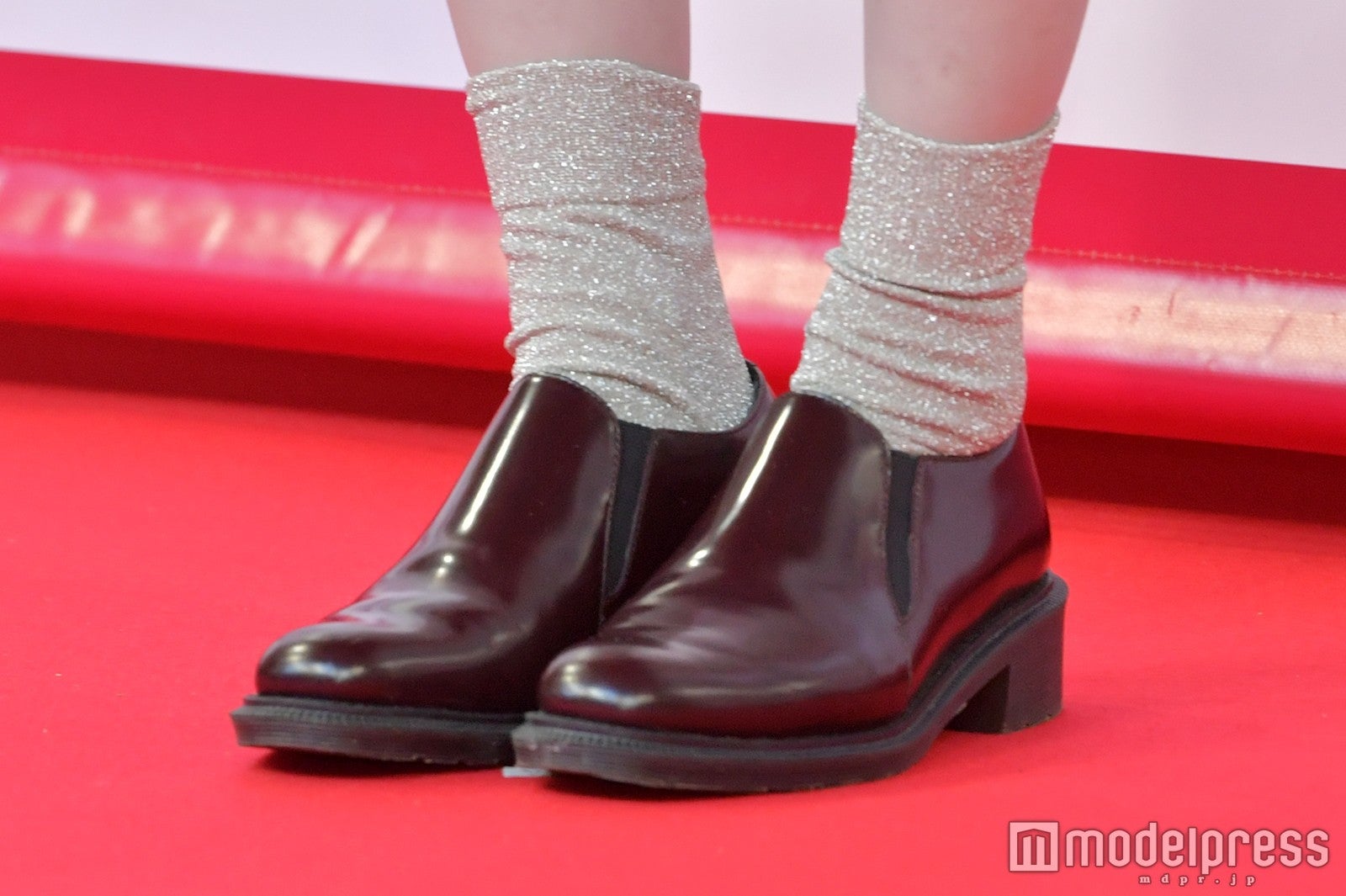 バレンタインコーデの足元 （C）モデルプレス