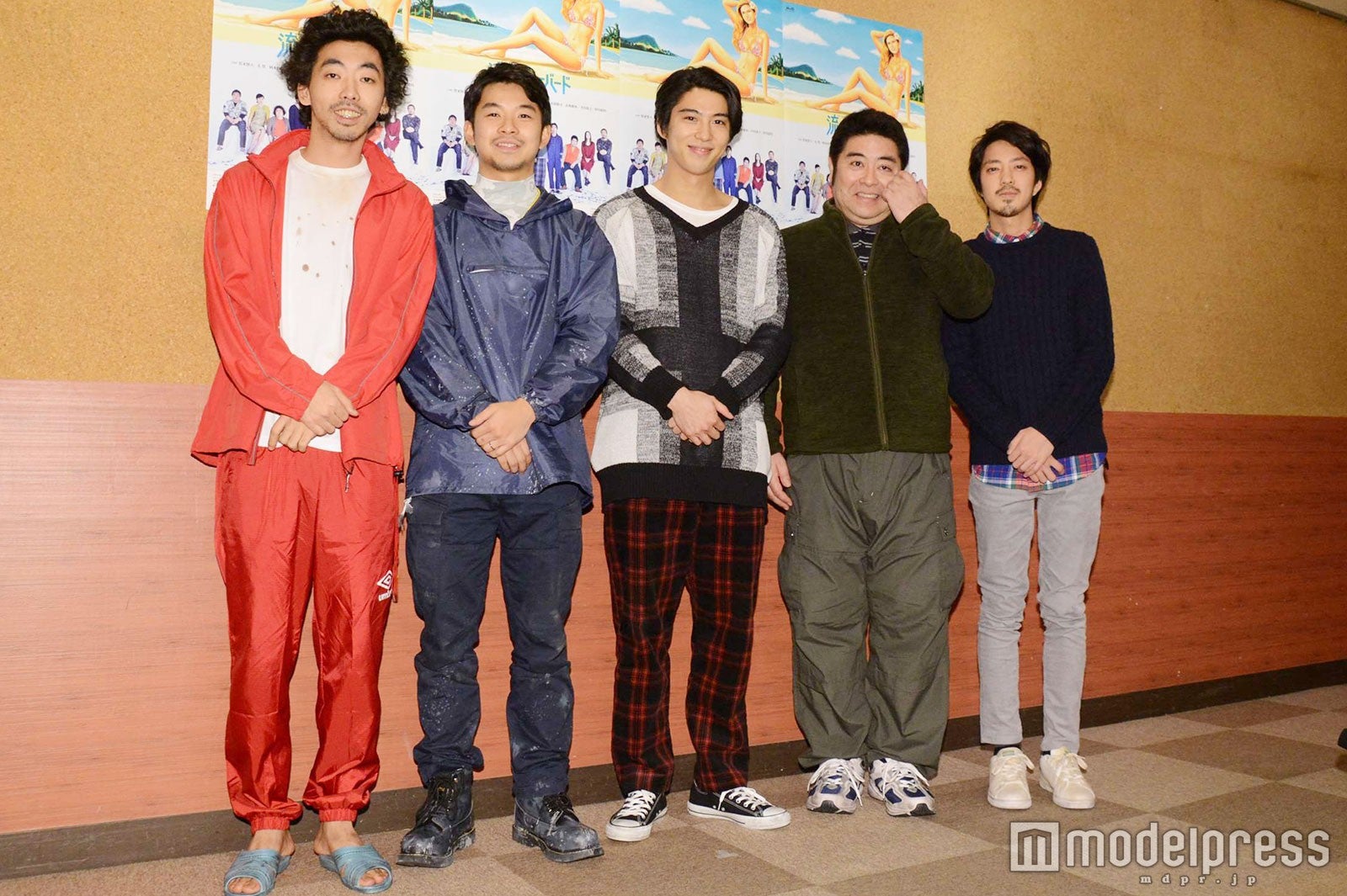 柄本時生、太賀、賀来賢人、皆川猿時、若葉竜也 （C）モデルプレス
