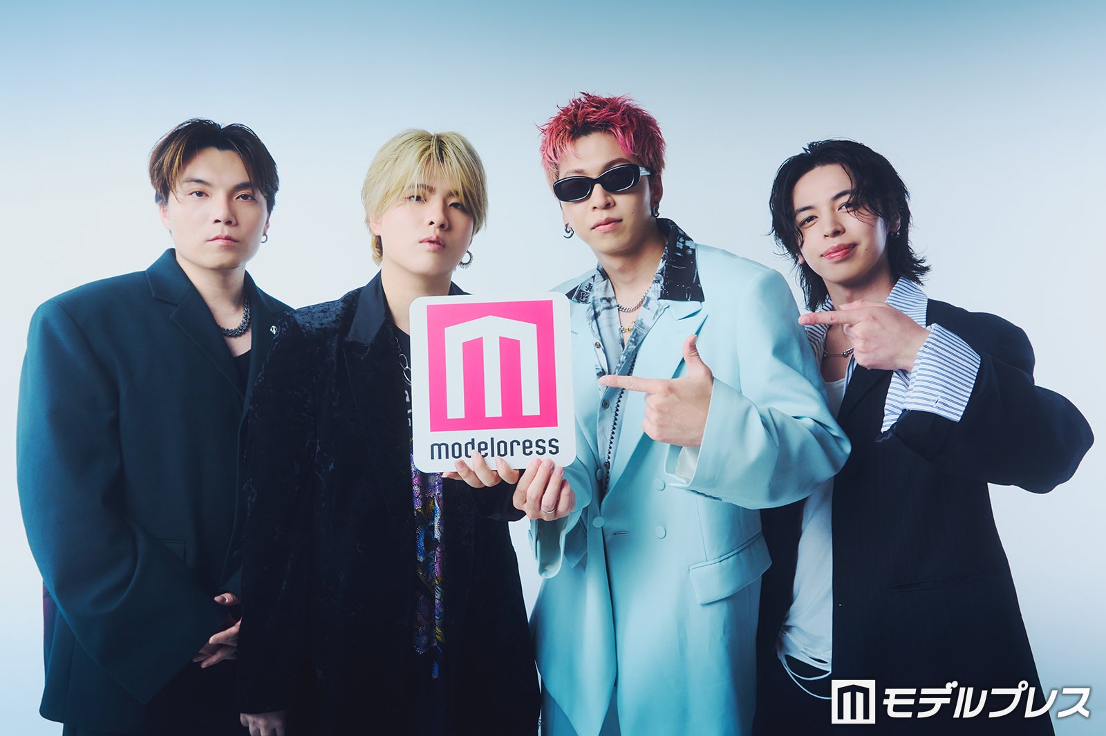 （左から）Lumel、Tasuku、Moto、hiroto（C）モデルプレス