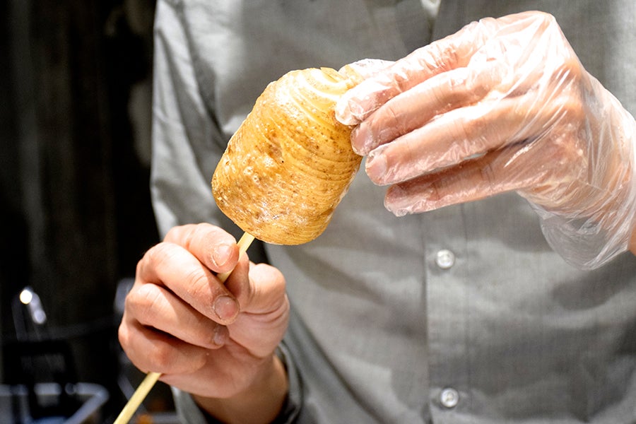 LONG! LONGER!! LONGEST!!! トルネードポテト