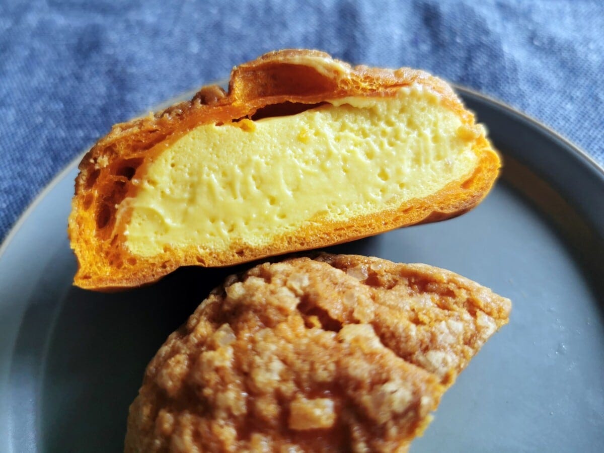 マンゴークリームは、酸味がしっかりきいているのが印象的