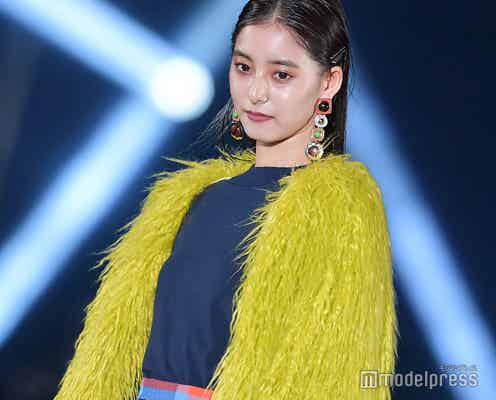 新木優子のクールな眼差しが美しい カラーコーデで魅了<TGC北九州2018>
