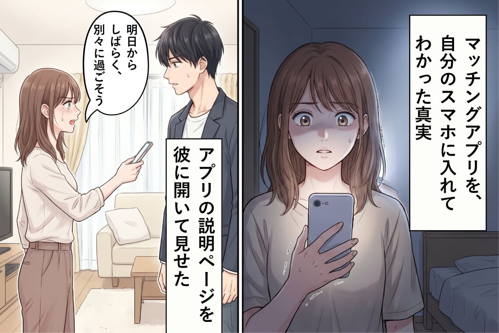 彼氏のマッチングアプリで「本人確認済み」と信じていた印が、まったく違う意味だったと知った話