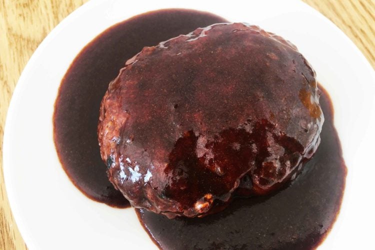 金の直火焼ハンバーグ