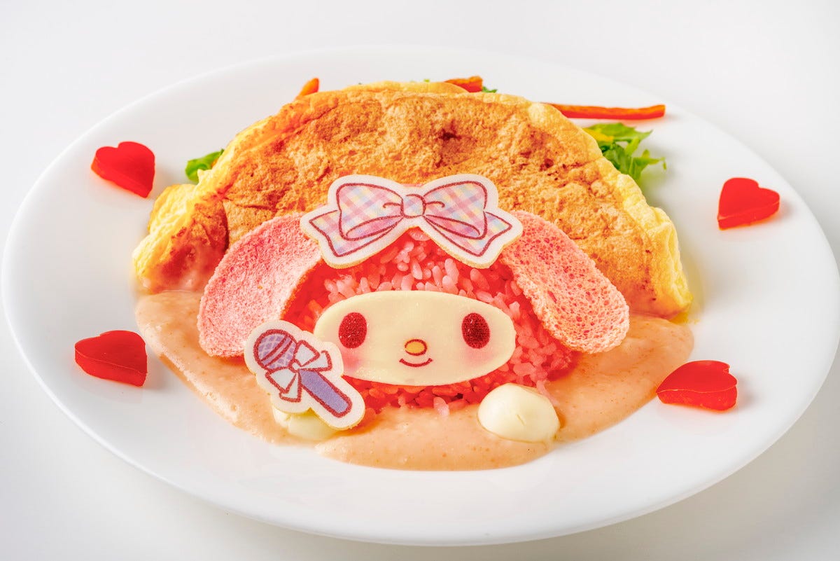 新宿で「いちご新聞」コラボカフェ、アイドルになったサンリオキャラがメニュー化