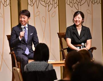 武豊 今村聖奈と福岡市内でファンミーティング メイショウタバルと凱旋門賞に熱意「僕にとって特別な馬」