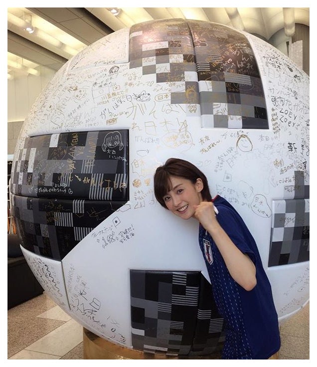 宮司愛海アナも応援（提供画像）