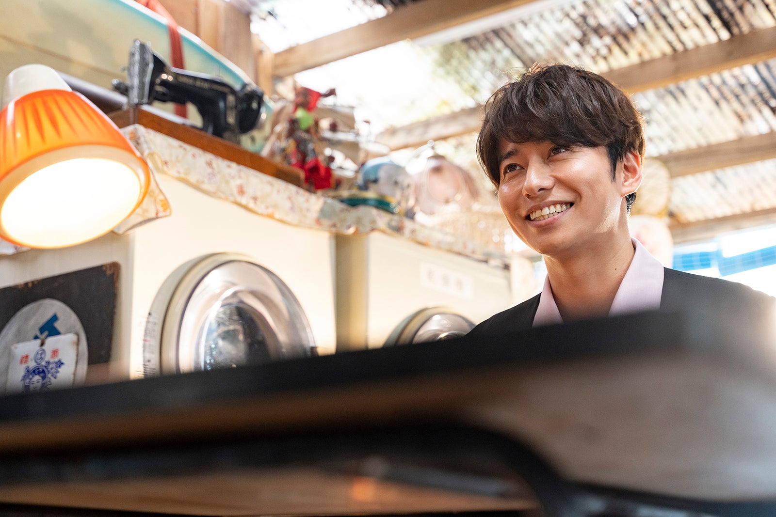 武田航平「みなと商事コインランドリー2」第6話より（C）缶爪さわ・椿ゆず／KADOKAWA／「みなと商事コインランドリー2」製作委員会