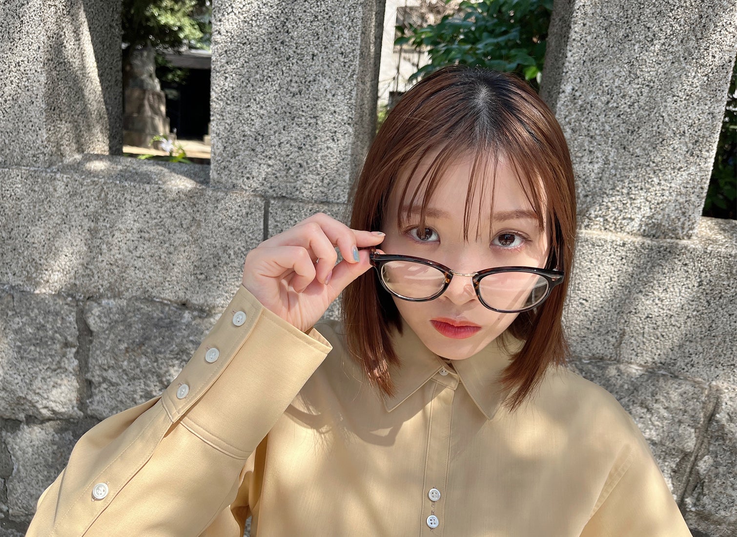 市ノ瀬加那 オフショット（提供写真）