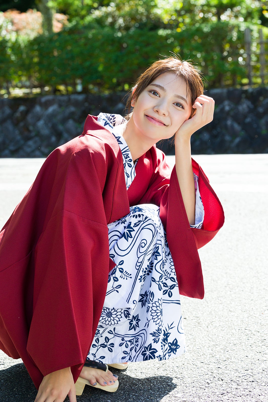 川津明日香デジタルフォトブック「川津明日香　アスカと箱根に」（提供写真）