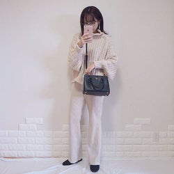 こっくり可愛いコーデュロイパンツコーデ ワンアイテムで季節感をON!