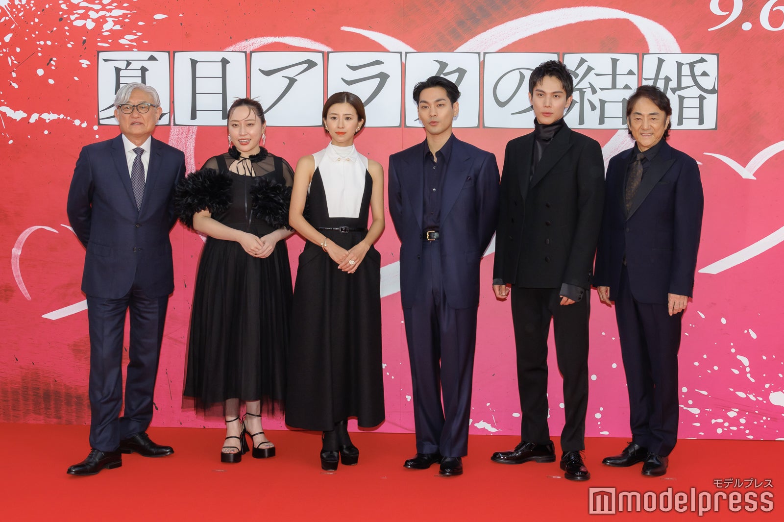 堤幸彦監督、丸山礼、黒島結菜、柳楽優弥、中川大志、市村正親（C）モデルプレス