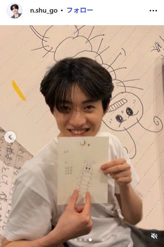 西崎柊 Instagramより