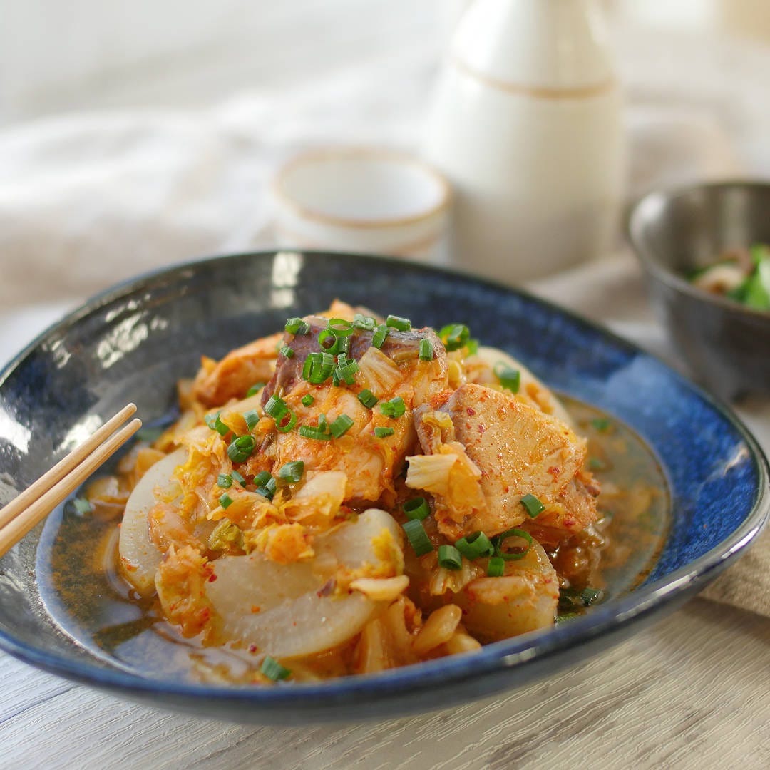 ダブルのうまみ!しゃきしゃきキムチの味しみぶり大根