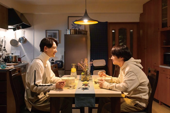 町田啓太、赤楚衛二(C)豊田悠/SQUARE ENIX・「チェリまほ THE MOVIE」製作委員会