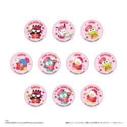 【TREASURE×HAPIDANBUI CAFE】缶バッジ_HAPIDANBUI(ランダム10種) 税込605円(C)2026 SANRIO CO., LTD. APPROVAL NO. L665024 (C)YG. All rights reserved.