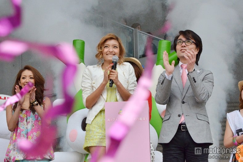 「ダイバーシティ東京 プラザ」開業2年目突入を祝したセレモニーの様子