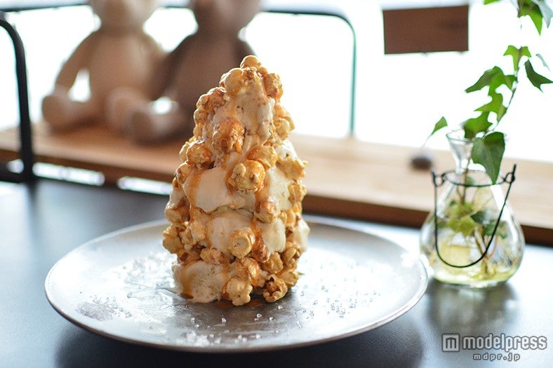 「Tasting Room（テイスティングルーム）」の「ポップコーンソルトアイスクリーム」13，800ウォン