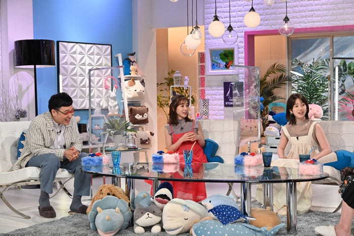 (左から)山里亮太、田中みな実、弘中綾香(C)テレビ朝日