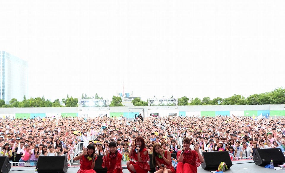 Little Glee Monster／めざましライブの様子（提供写真）