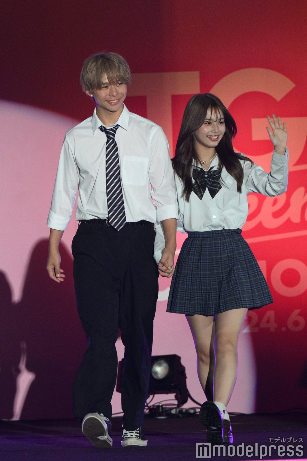 松本一彩、谷田ラナ（C）モデルプレス