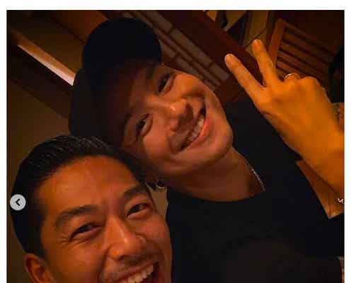 EXILE・AKIRA&TAKAHIRO、密着2ショット公開「最高コンビ」の声